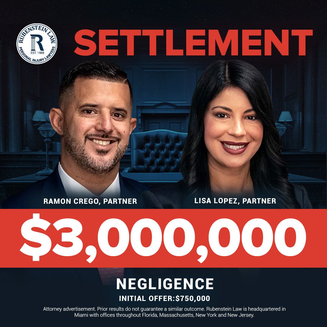 Ramon Crego and Lisa Lopez Negligence 3M 423aff93