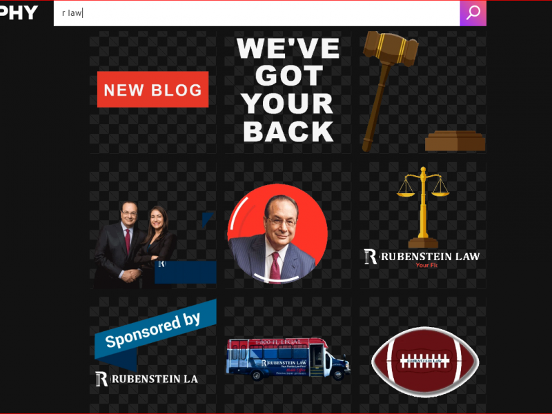 Rubenstein Law is now on GIPHY! 1 20