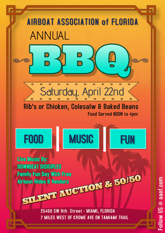Airboat Association of Florida Annual BBQ
