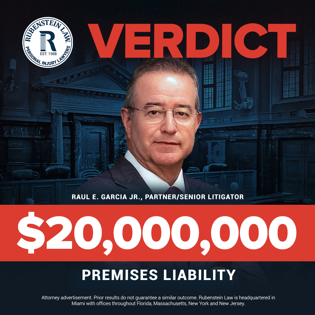 Raul Garcia Jr. Premises Liability 20M Verdict