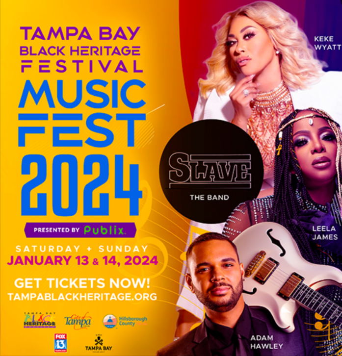 tampa bay black heritage festival 2024 flyer