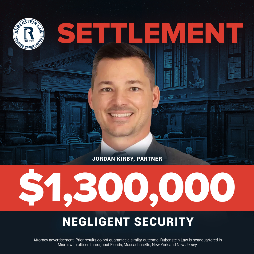 Jordan Kirby Negligent Security 1.3M